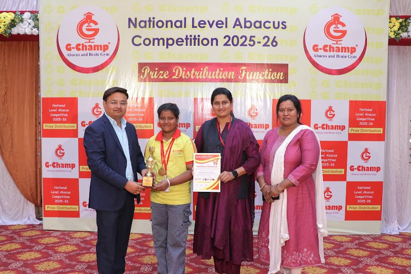 G-Champ Abacus, Vijapur Road, Solapur — student achievement 6