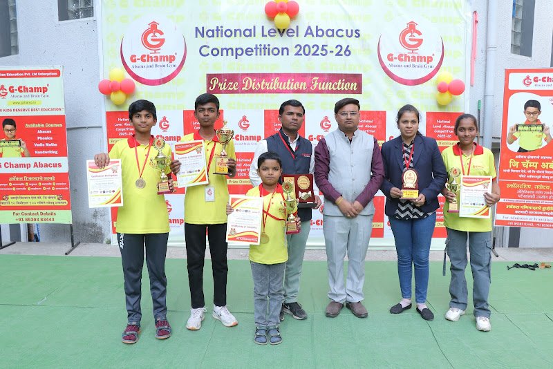 G-Champ Abacus, Ballarpur — student achievement 1