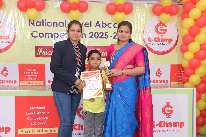 G-Champ Abacus, Ballarpur — student achievement 5