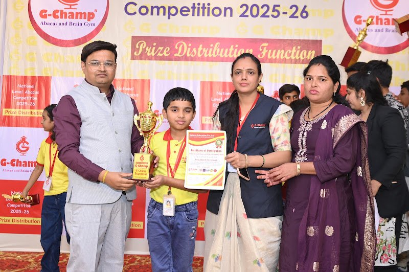 G-Champ Abacus, Jalgoan — student achievement 1