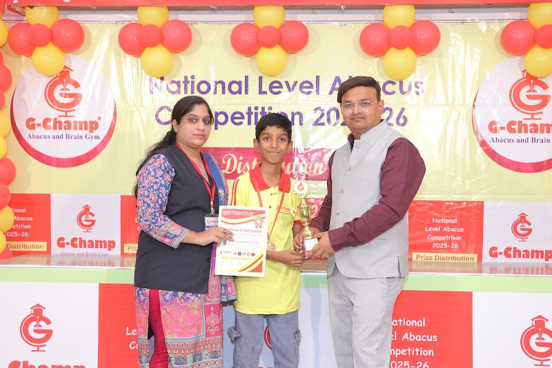 G-Champ Abacus, Nagpur — student achievement 2