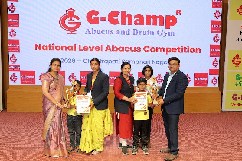 G-Champ Abacus, Jalna — student achievement 1