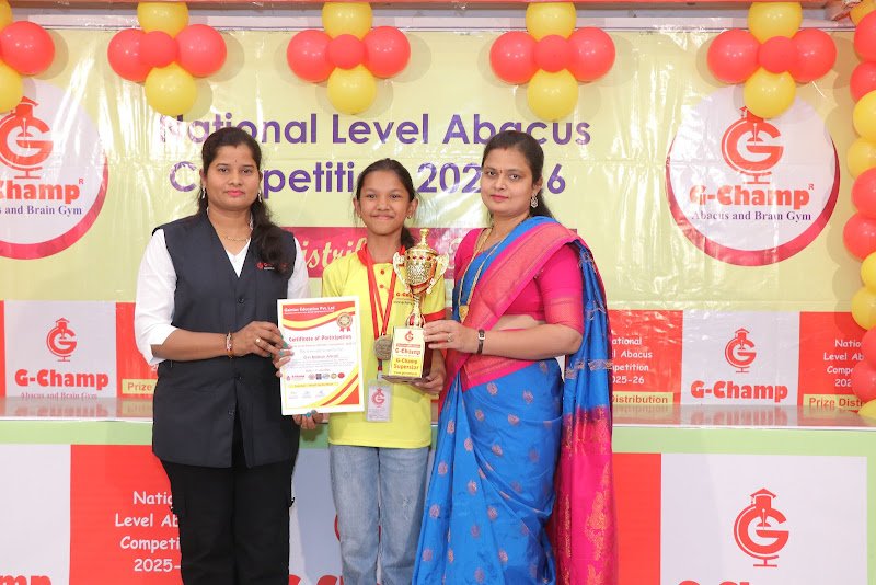 G-Champ Abacus, Bhandara — student achievement 3