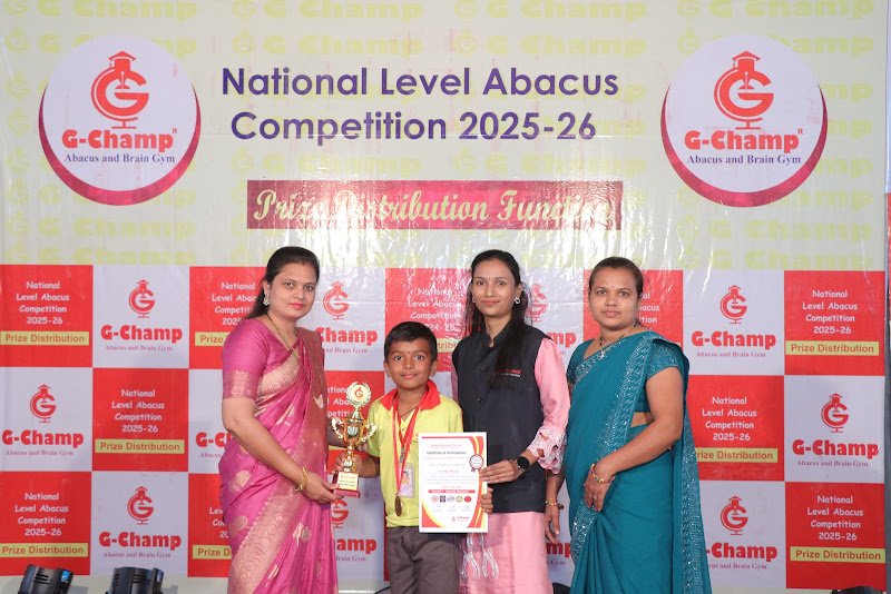 G-Champ Abacus, Manmad — student achievement 1