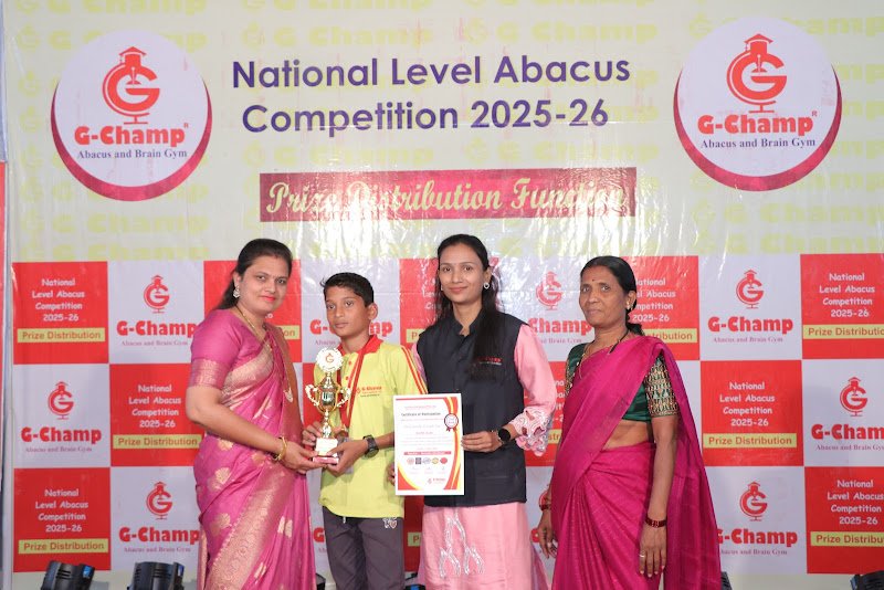 G-Champ Abacus, Manmad — student achievement 2