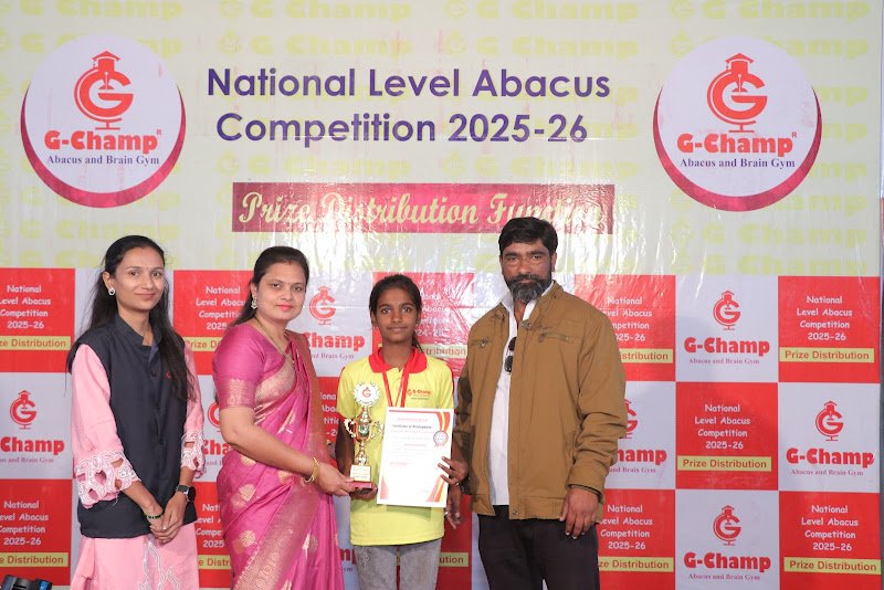 G-Champ Abacus, Manmad — student achievement 3