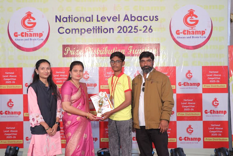 G-Champ Abacus, Manmad — student achievement 4