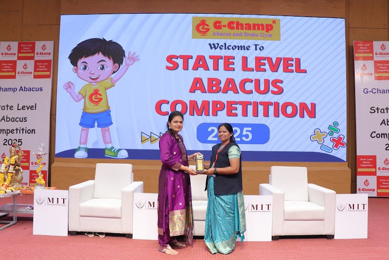 G-Champ Abacus, Sudhakar Nagar — franchise award 2