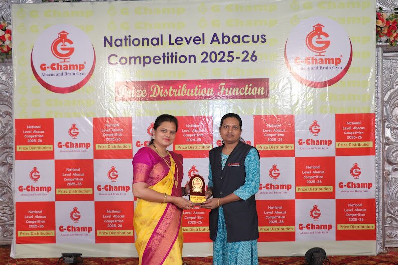 G-Champ Abacus, Majalgaon — franchise award 2