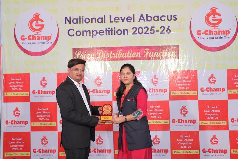 G-Champ Abacus, Dhule — franchise award 1