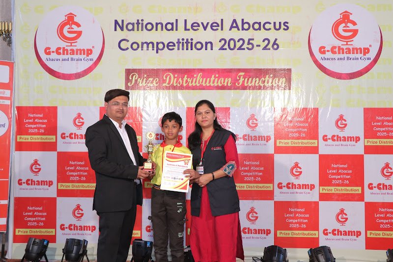 G-Champ Abacus, Dhule — student achievement 3