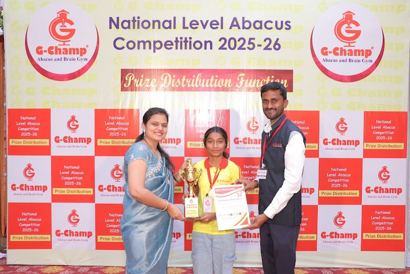 G-Champ Abacus, Tuljapur — student achievement 2