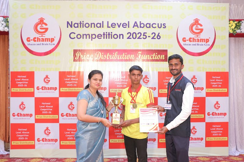 G-Champ Abacus, Tuljapur — student achievement 4
