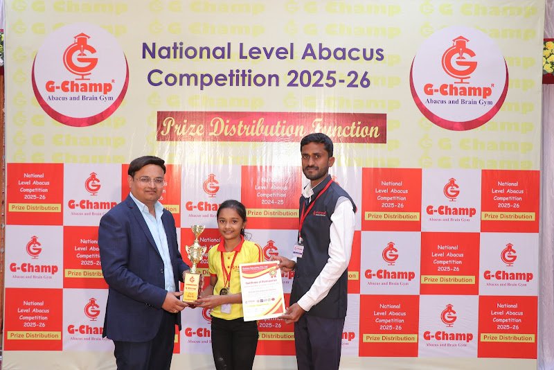 G-Champ Abacus, Tuljapur — student achievement 5