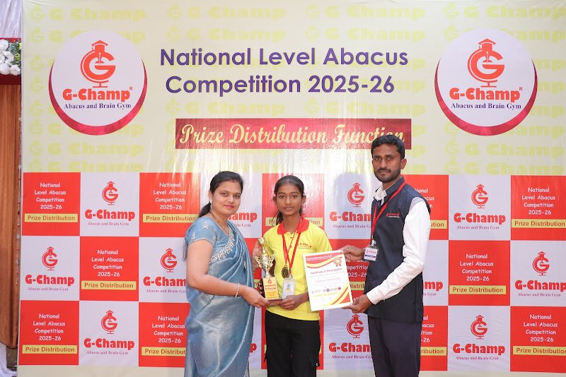 G-Champ Abacus, Tuljapur — student achievement 8