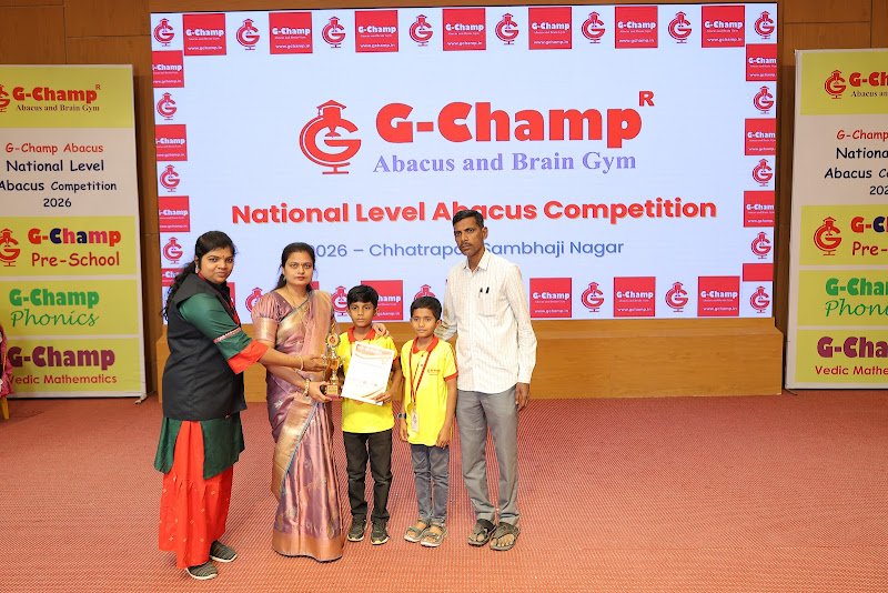 G-Champ Abacus, Nanded. — student achievement 2