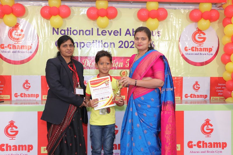 G-Champ Abacus, Ballarpur — student achievement 3