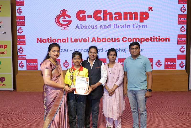 G-Champ Abacus, Vitthalnagar — student achievement 2