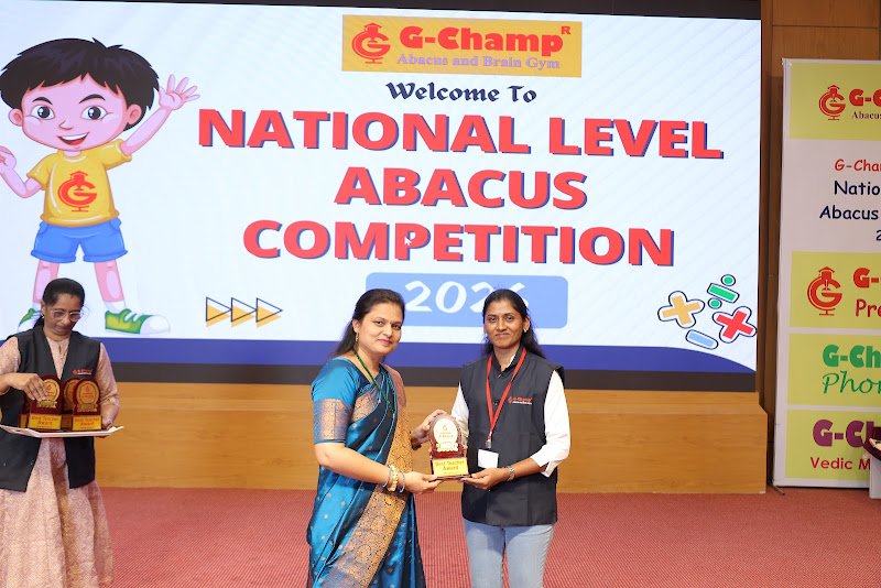G-Champ Abacus, Dhule — franchise award 2