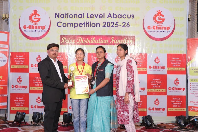 G-Champ Abacus, Manmad — student achievement 4