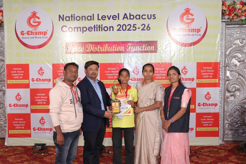 G-Champ Abacus, Degloor. — student achievement 1