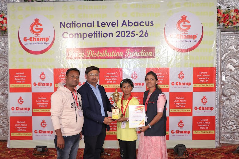 G-Champ Abacus, Degloor. — student achievement 2