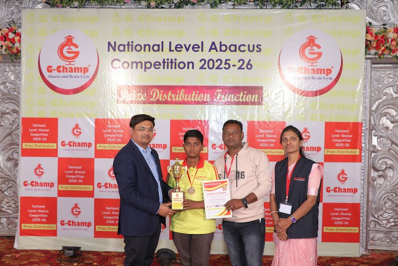 G-Champ Abacus, Degloor. — student achievement 4