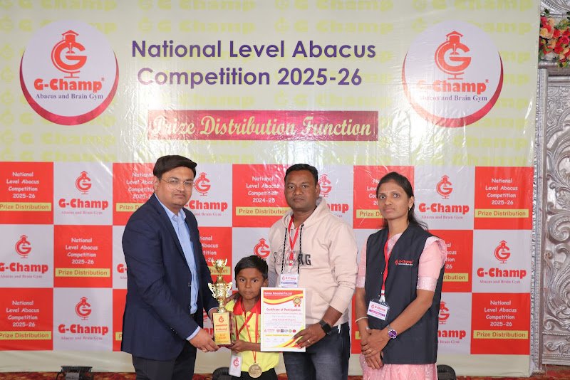 G-Champ Abacus, Degloor. — student achievement 7