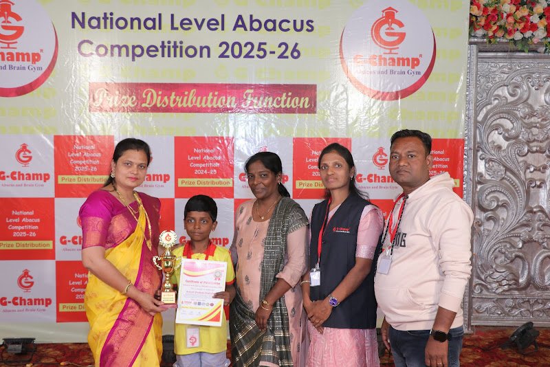 G-Champ Abacus, Degloor. — student achievement 8