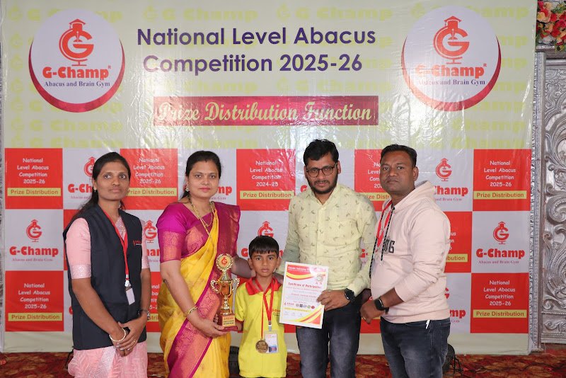 G-Champ Abacus, Degloor. — student achievement 9