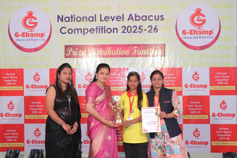 G-Champ Abacus, Shivaji Nagar — student achievement 2