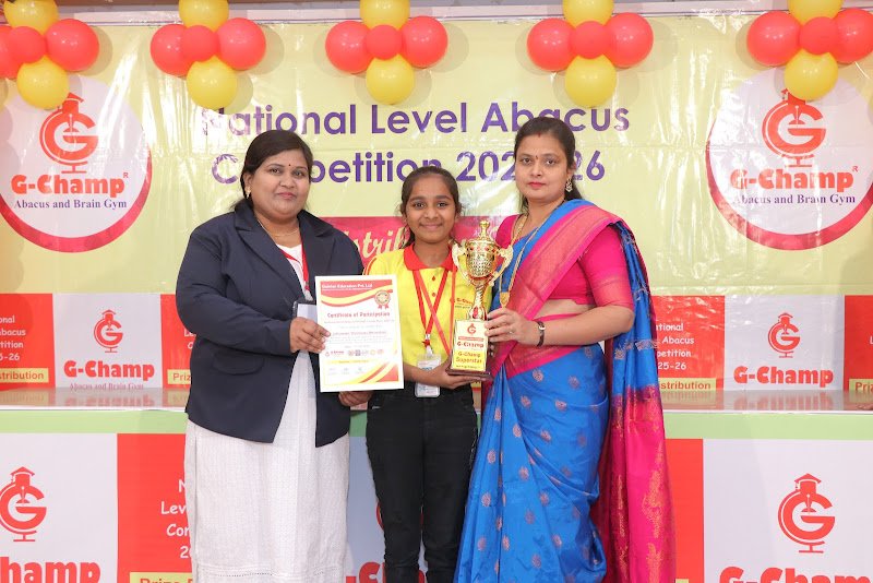 G-Champ Abacus, Chamorshi — student achievement 1