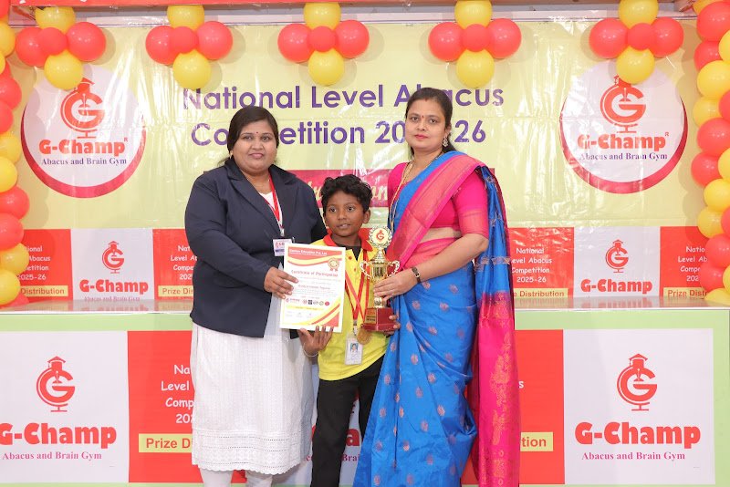 G-Champ Abacus, Chamorshi — student achievement 10