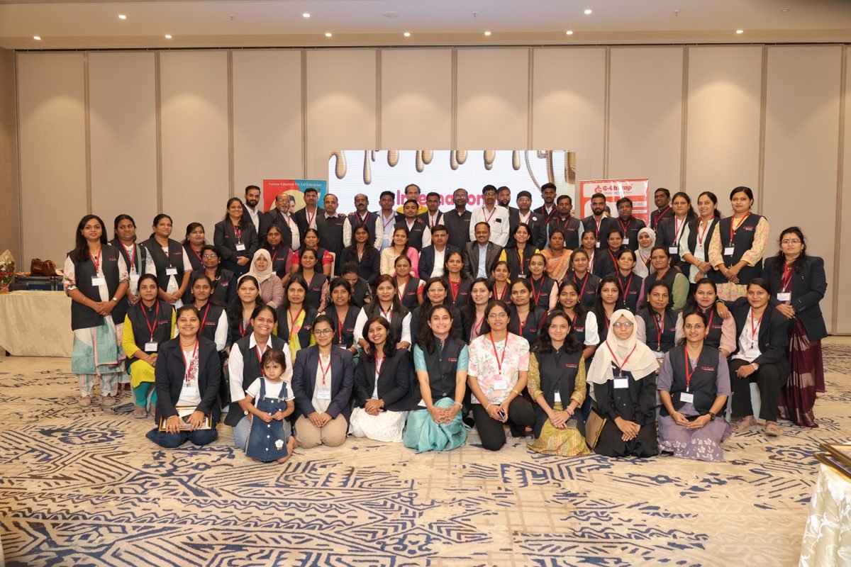 100+ G-Champ franchise partners together at the Franchise Meet & Marketing Conclave 2026, Hotel Express Inn, Chhatrapati Sambhajinagar